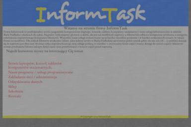 InformTask. Serwis laptopów - Naprawa Komputerów Biała Podlaska