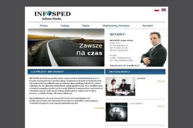 Infosped Adam Duda. Transport międzynarodowy, spedycja międzynarodowa - Firma transportowa Turów