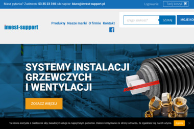 Przedsiębiorstwo Zaopatrzenia Technicznego i Usług Invest-Support. Usługi budowlane - Sklep Budowlany Inowrocław