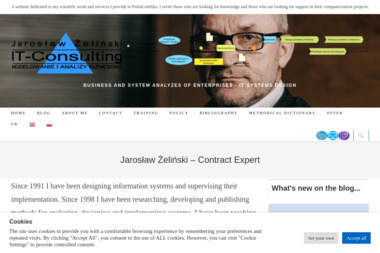 Jarosław Żeliński It Consulting - Wykonanie Strony Internetowej Zegrze Południowe