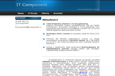IT Component - Strony internetowe Bąkowice