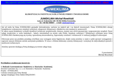 Rowiński Michał Juweklima - Hydraulik Łazy