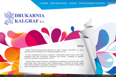 Drukarnia Kalgraf s.c. - Folder Reklamowy Kalisz