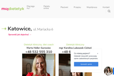 M&oacute;j Dietetyk - Poradnia Dietetyczna Katowice - Odchudzanie Katowice