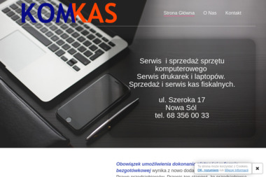 Kom-Kas Zbigniew Górnik. Komputery, kasy - Serwis Laptopów Nowa Sól