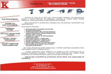 Hurtownia art. przem. i Bud Kominek Plus S.C. Kolasa G Kolasa A - Pogotowie Hydrauliczne Kędzierzyn-Koźle
