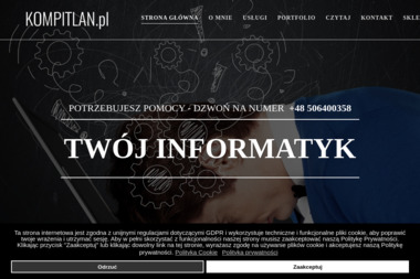 Kompitlan Grzegorz Wszołek - Naprawa Komputerów Gliwice