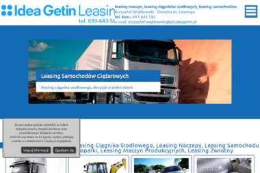 Leasing Maszyn Krzysztof Wojtkowski - Leasing Urządzeń Warszawa