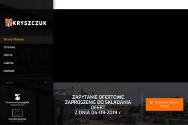 Kryszczuk - Konstrukcje Aluminiowe Chojnów