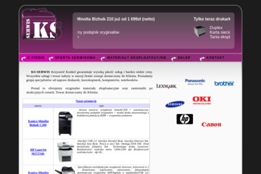 Ks-Serwis - Firma IT Kaliska