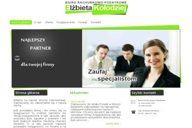 Biuro Rachunkowo Podatkowe mgr Elżbieta Kołodziej - Usługi Księgowe Tarnów