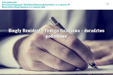 Biuro Usług Księgowych i Weryfikacji Bilansów Maciej Kubica - Firma Księgowa Dębica