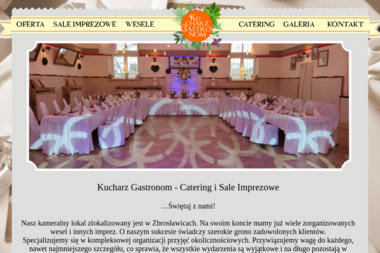 Kucharz Gastronom. Catering, organizacja przyjęć okolicznościowych - Firma Cateringowa Na Uroczystości Zbrosławice