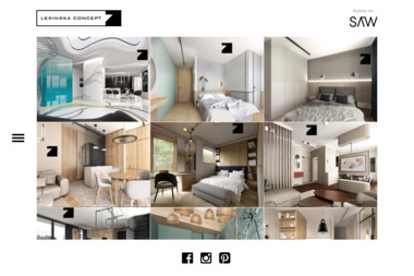 Lesinska Concept. Architektura przestrzeni, projektowanie - Aranżacja Biur Gdynia