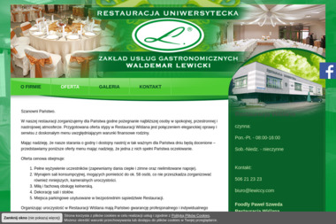 Restauracja Uniwersytecka Waldemar Lewicki - Catering Dietetyczny Bydgoszcz