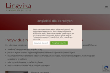 Lingvika. Kursy języka angielskiego i tłumaczenia - Biuro Tłumaczeń Piaseczno