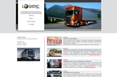 Logistic 2000 Marcin Korba - Transport ciężarowy krajowy Puławy