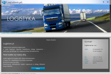 Logistore.pl Sp. z o.o. Transport, spedycja - Transport Drogowy Trzebinia