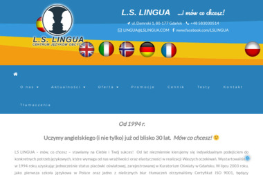 L.S. Lingua. Centrum Języków Obcych - Biuro Tłumaczeń Pruszcz Gdański