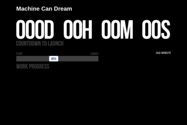 Machine Can Dream. Agencja reklamowa, strony internetowe, sklepy internetowe - Projekty Stron Internetowych Poznań