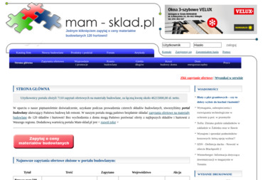 Skład Budowlany Olimpin s.c. Materiały budowlane, składy budowlane - Hurtownia Budowlana Brzoza