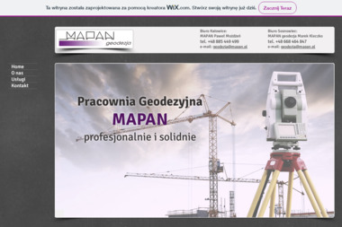 Mapan Paweł Możdżeń - Geodeta Katowice
