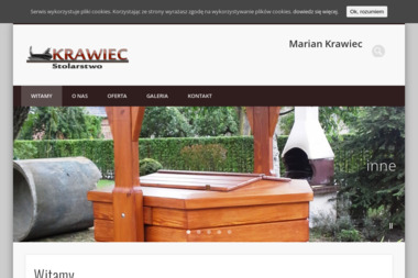 Stolarstwo Usługowo-Produkcyjno-Handlowe Marian Krawiec. Schody drewniane, drzwi - Schody Popielów