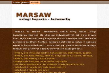 Marsaw. Usługi Koparko-Ładowarką - Odśnieżanie dachów Ostrołęka