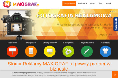 Studio Reklamy Maxigraf - Projektant Stron Internetowych Tomaszów Mazowiecki