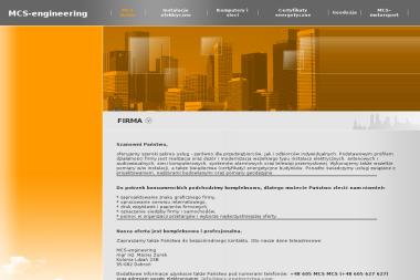 MCS-engineering mgr inż Maciej Żurek - Kierownik Budowy Kolonia Ldzań
