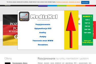 Mediakol. Tworzenie stron www, - SEO Katowice
