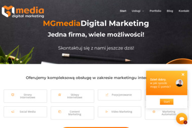 MGmedia Marcin Gramza - Pozycjonowanie stron Luboń
