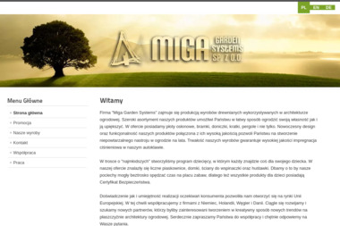 Miga Garden Systems Sp. z o.o. - Stolarz Bojadła