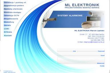 Ml Elektronik Marcin Lipiński. Alarmy, ppoż - Elektryk Emilin