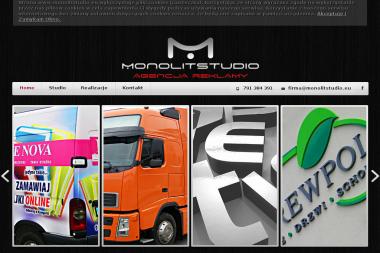 Agencja Reklamy Monolit Studio. Strony internetowe, projektowanie graficzne - Reklama Graficzna Rzeszów