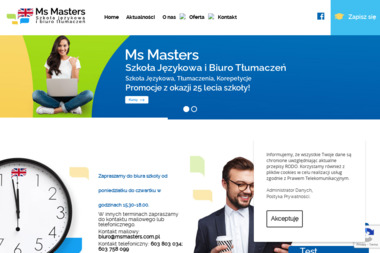 Szkoła Języków Obcych i Biuro Tłumaczeń MS-Masters Maria Siemionek - Język Rosyjski Olsztyn