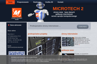 Microtech 2 Usługi Komputerowe Urbański Artur - Serwis Komputerowy Nowy Targ
