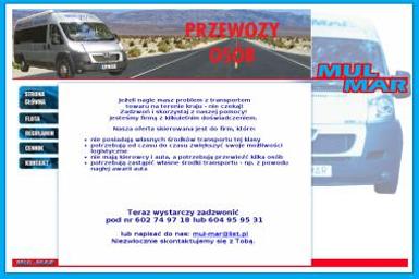Wypożyczalnia busów MUL-MAR - Przewóz osób Żyrardów
