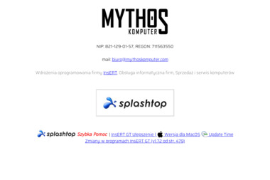 Mythos Komputer Salon Komputronika - Firma IT Siedlce