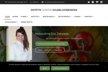 Naturalnie Dla Zdrowia Kamila Dulęba - Dziębowska - Dieta Odchudzająca Wągrowiec
