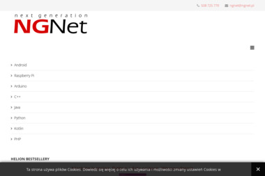 NGNet Adam Fogiel. Strony internetowe, sklepy internetowe, wdrażanie technologii internetowych - Strony Internetowe Leżajsk