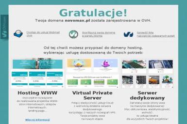 Novomax. Usługi informatyczne, serwis komputerowy - Tworzenie Stron WWW Łodygowice