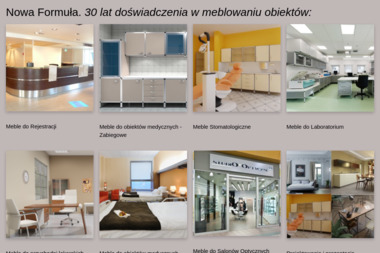 Nowa Formuła Wnętrza - Projekt Biura Tychy