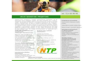 NTP-Nowoczesne Techniki Pomiarowe. Ntp, geodeta - Usługi Geodezyjne Kartuzy