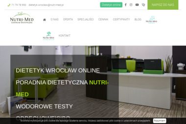 Centrum Dietetyczne Nutri-Med. Dietetyk, odchudzanie - Dietetyk Wrocław