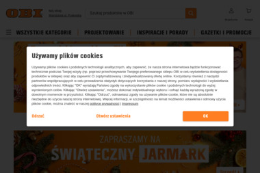 Market budowlany OBI - Producent Okien PCV Płock