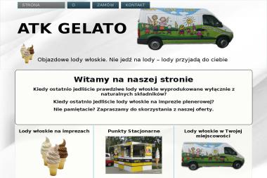 ATK Gelato. Lody włoskie, lody na festynie - Catering Na Imprezę Witaszyce