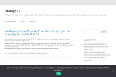 AP Computers. Obsługa informatyczna firm, projektowanie stron www, kursy komputerowe - Strony internetowe Zabrze