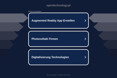 Opentechnology - Usługi SEO Gdynia