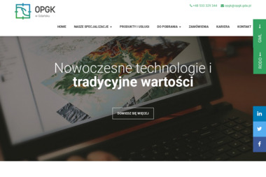 Opgk Sp. z o.o. Okręgowe Przedsiębiorstwo Geodezyjno-Kartograficzne - Ewidencja Gruntów Gdańsk